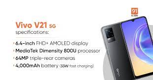 Vivo v21 5g will launch in india today, expanding vivo's smartphone portfolio in the region. Gu9imbvj7wcrfm