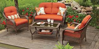Patio Furniture Conversation Sets Outdoor Wicker Set Azalea Ridge 4 Piece Betterhom Patio Furniture Conversation Sets Outdoor Wicker Set Small Outdoor Spaces
