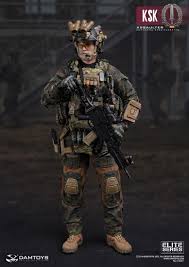 Damtoys Elite Series 1 6 Ksk Kommando Spezialkrafte Assaulter Military Action Figures Military Figures Military Artwork