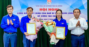 Công nhận chức danh Bí thư, Phó Bí thư Tỉnh đoàn Hải Dương