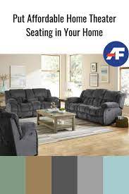 Put Affordable Home Theater Seating In Your Home American Freight Blog Theater Seating Home Home Theater Seating