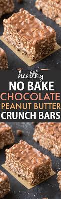 Barre Chocolat Cacahuete Riz Souffle Low Fodmap Healthy Baking Peanut Butter Crunch Sugar Free Recipes
