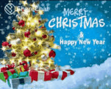 On the 25th of december 2020 is an auspicious day. Merry Christmas Happy New Year Gifs Tenor