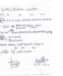 Pernah Ngisi Biodata Di Buku Diary Pasti Pernah Nulis Singkatan Kayak Gini Kwikku
