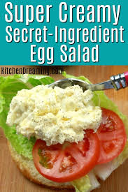 Secret Ingredient Super Creamy Egg Salad Kitchen Dreaming Recipe Best Egg Salad Recipe Egg Salad Recipe Egg Salad Sandwich Recipe