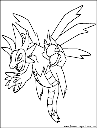 229 houndoom pokemon coloring page · windingpathsart. Hydreigon Coloring Page