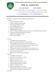 Maybe you would like to learn more about one of these? Soal Uts Psp Tkr Kelas 12