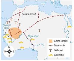 Official web sites of ghana, links and information on ghana's art, culture, geography, history, travel and tourism, cities, the capital city, airlines, embassies, tourist boards and newspapers. Review The Map Showing The Gold Salt Trade Route During The Time Of The Ghana Empire Why Was The Brainly Com