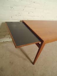 Cosmo lift top extendable sled coffee table with storage. Rare Danish Extending Coffee Table For Sale At 1stdibs