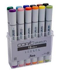 Create Good Manga Art 10 Must Haves For Drawing Coloring Copic Sketch Markers Pens Markers Sketch Markers