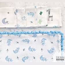 instagram da derin boutique filli model cift katli ponponlu muslin battaniye towel