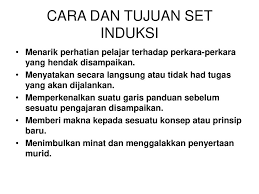 Yang tak kalah menarik adalah slogan yang dipakai yaitu nyatanya nyegerin. A Induksi Set Set Induksi Ppt Download