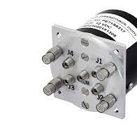 SP4T Electromechanical Relay Latching Switch, Terminated, DC to 40 GHz, 3W,  12V, Self Cut Off, Diodes, 2.92mm