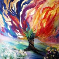 And in the center of the street on this side and on that, upon the river, the tree of life which produces 12 fruits, and every month it gives its fruits and its leaves for the healing of the peoples. Tree Of Life Paintings 20x20x3 4 On Canvas Etsy Tree Of Life Painting Abstract Tree Painting Painting