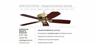 The cost for an electrician to install a ceiling fan will vary by city. 6 Options For The Best Ceiling Fan Repair In Singapore 2021