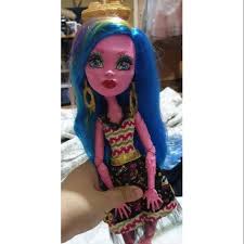 See more ideas about monster high, monster, monster high dolls. Monster High Doll Shriekwrecked Gooliope Tall Rare Blue Hair With Stand Shopee Philippines