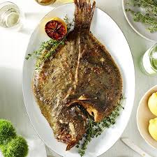 Recipe Make Oven Roasted Turbot In Just 30 Minutes Turbot Is The Ideal Winter Fish Best Sui Turbot Fish Recipe Baked Fish Recipes Healthy Whole Fish Recipes