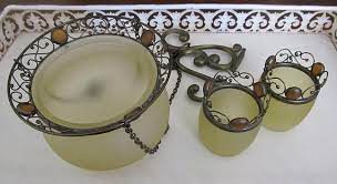 This is the new ebay. Vintage Partylite Candle Holder Hanging Candle Lamp Yellow Candle Holders Hanging Lantern Paris Retro Collection Tealight Candles Party Lite Candles Partylite Candle Holders Yellow Candle Holders