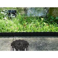 Um zu verhindern, dass der rasenmäher beim mähen an der blechkante hängen bleibt, empfiehlt. Rasen Kante 15 Cm Beeteinfassung Rasen Begrenzungen Sinus Welle Grau 9mx 15 Cm