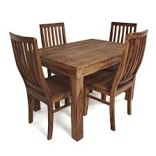 Agra 5 Piece Dining Set Small Square Dining Table Wood Dining Table Square Dining Tables