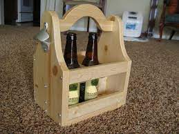 Plans or template for a 6 pack beer caddy in kekoa.co.uk, svg, and pdf file format. Beer Tote Ana White
