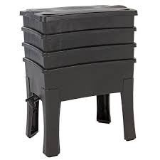 Worms are naturals when it comes to composting. Tumbleweed 77 L Worm Cafe Compost Worm Farm Starter Kit 000027 The Home Depot