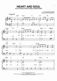 Hoagy carmichael, a song is born and 3 more. Heart And Soul Piano Sheet Music Onlinepianist