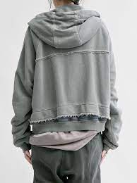 women designer haider ackermann 14 15 f w haider ackermann スウェットジップパーカー ファッションアイデア ファッション レディース