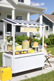 The Most Adorable Summer Ready Diy Multi Use Lemonade Stand Lemonade Stand Kids Lemonade Stands Diy Lemonade Stand