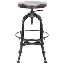 There are nearly endless amounts of bar stools, so before you take the. Orvelle Reclaimed Pine Adjustable Barstool By Kosas Home Industrial Bar Stools And Counter Stools By Kosas Houzz