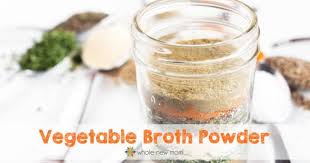 Diy Vegetable Broth Powder All Purpose Seasoning Recipe Recipes With Vegetable Broth Broth Recipes Homemade Spices