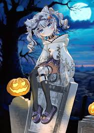 lingmu, indie virtual youtuber, mikazuki silvi, bow, choker - Anime R34