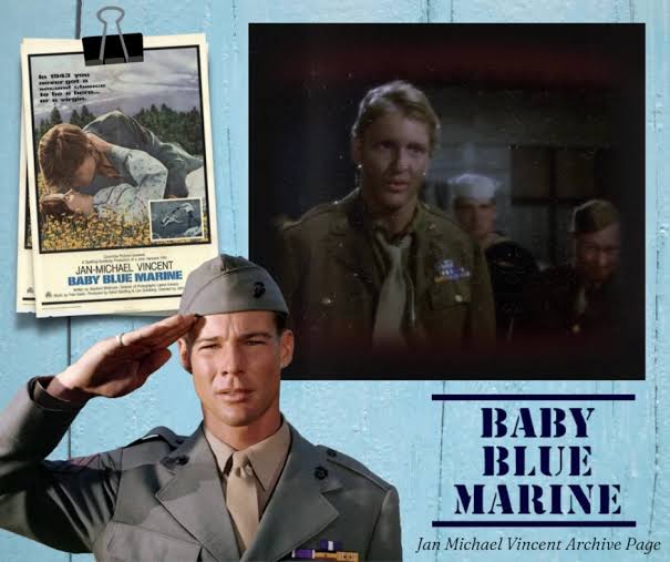 Jan Michael Vincent in Baby Blue Marine movie