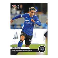 San josé, costa rica has had: Cade Cowell San Jose Earthquakes Mls Topps Now 2021 Card 16 Soccer Ebay