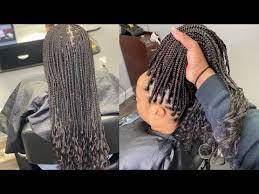 Best Human Hair For Goddess Bohemian Knotless Box Braids Youtube Box Braids Human Hair Hair