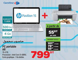 Promo Du Jour A Carrefour Pc Portable Carrefour Tunisie Facebook