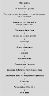 Diagramme Du Procede Traditionnel De Fabrication Du Poto Poto A Base Download Scientific Diagram
