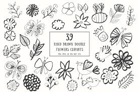 Free vector icons in svg, psd, png, eps and icon font. 35 Handdrawn Doodle Flowers Clipart Pre Designed Photoshop Graphics Creative Market