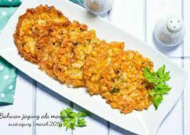Resep Bakwan Jagung Ala Manado Oleh Susi Agung Recipe Resep Masakan Memasak Makanan