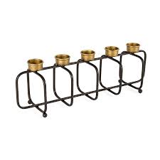 Maybe you would like to learn more about one of these? Large Black And Gold Metal 5 Tea Light Candle Holder 49cm Dalisay