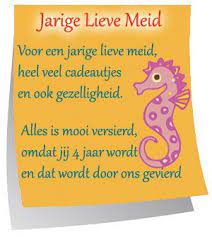 Voor Een Jarige En Lieve Meid Heel Veel Cadeautjes En Gezelligheid Verjaardagsgedichten Verjaardag Gedichten Verjaardag