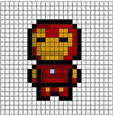 2d Iron Man Helpful Grid Pixel Art Easy Iron Ma Png Image With Transparent Background Toppng Pixel images were originally the only type of image which could be displayed on computers due to resolution constraints.