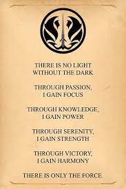Code Of The Grey Jedi Google Search Jedi Code Star Wars Tattoo Star War 3