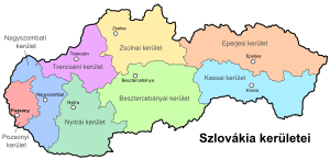 Szlovák paradicsom bejegyzései felvidék témában. Szlovakia Kozigazgatasa Wikipedia