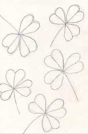 Repeat the step 2 for 3 more times on the other parts too. How To Draw A Shamrock Art Projects For Kids