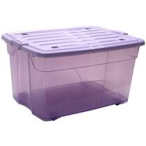 Storage crates and storage bins are great for organizing areas throughout the home and office. Plasticpurple Storage Containers You Ll Love In 2021 Wayfair