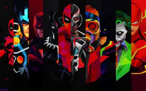 4 superhero hd wallpapers background