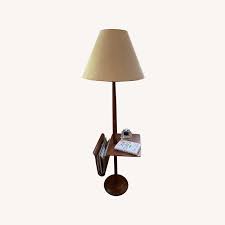 Back to the age of disco is where you will find these lamp shades in every home in the country. Vintage Mid Century Modern Floor Lamp Aptdeco