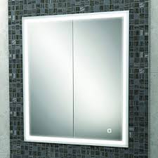 Fashionable bathroom mirror cabinet with lights that will impress you. Hib Vanquish Led Recessed Mirror Cabinet 600 800mm