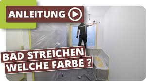 Badezimmer Streichen Die Richtigen Farben Fur Das Bad Youtube